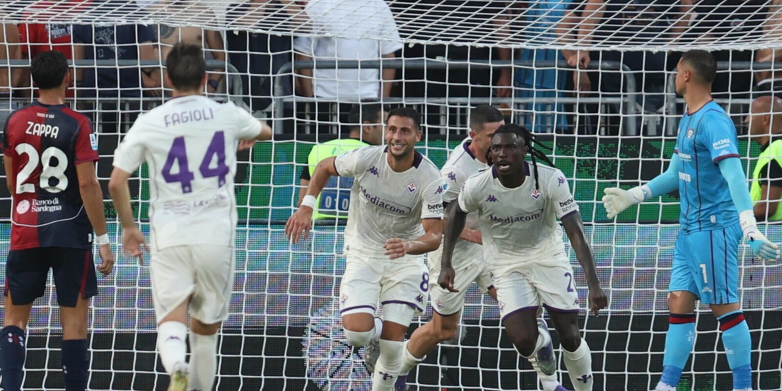 Luperto risponde a Mandragora: il Cagliari beffa la Fiorentina nel finale