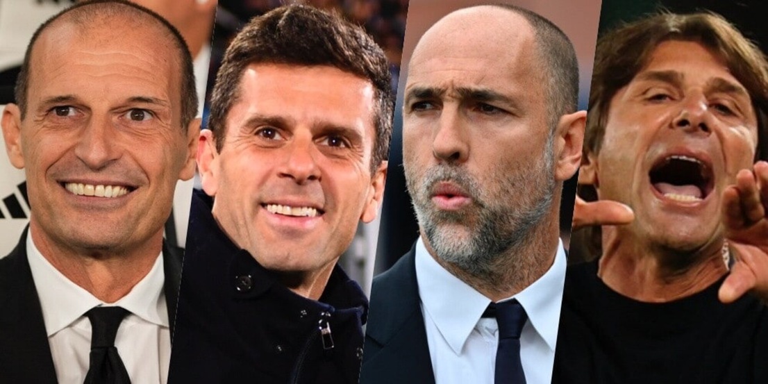 Serie A, classifica a confronto: Tudor-Motta, il dato clamoroso dice tutto! Allegri e Conte...