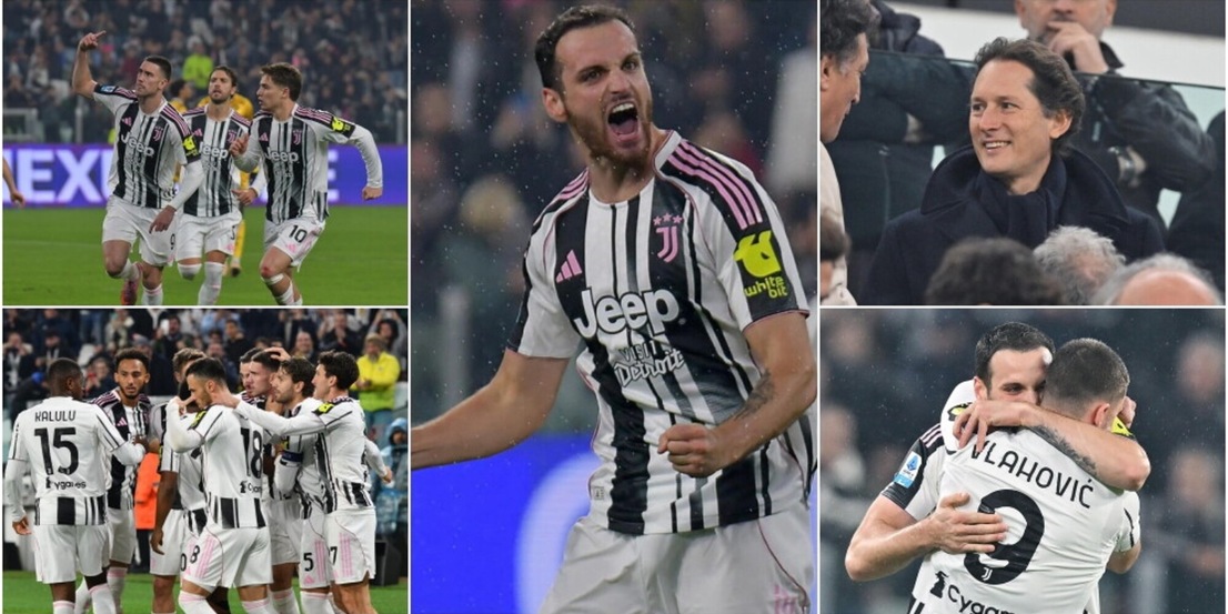 Vlahovic-Gatti-Yildiz, Udinese ko: la Juve torna a vincere sotto gli occhi di Elkann