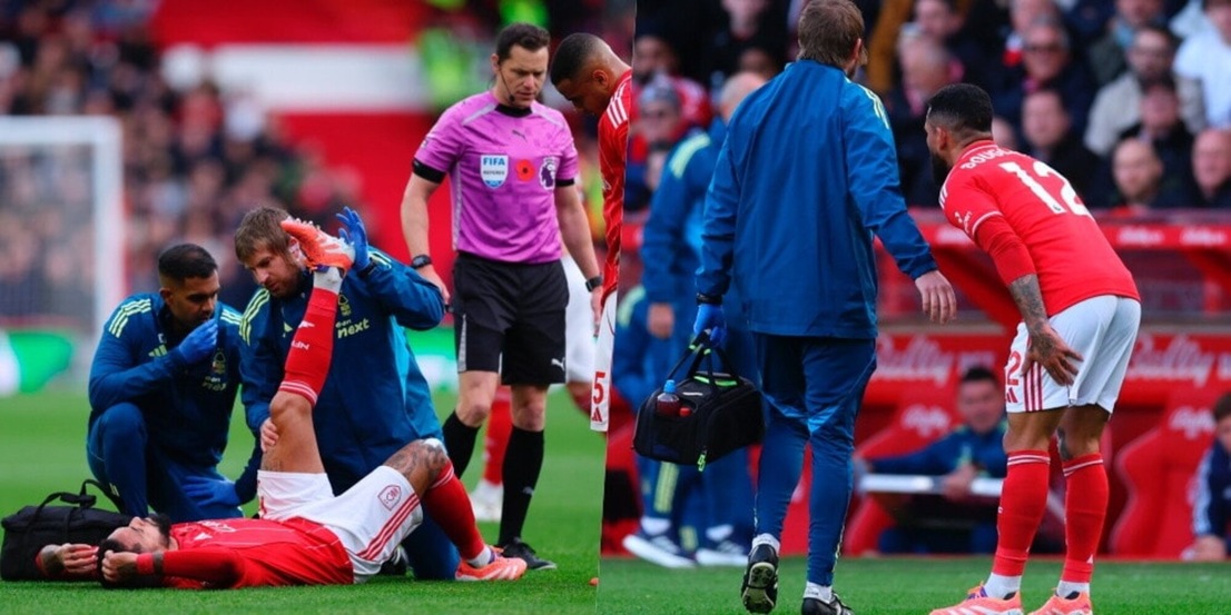 Douglas Luiz infortunato durante Nottingham-United: sostituito al 14’, cosa è successo