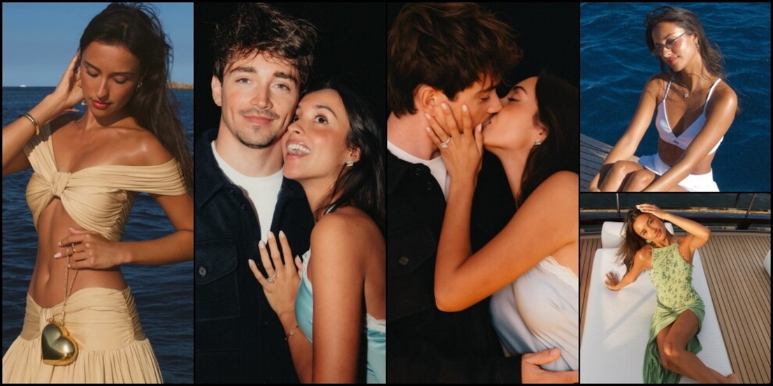 Leclerc e Alexandra si sposano! Proposta di matrimonio tra rose e anello da sogno