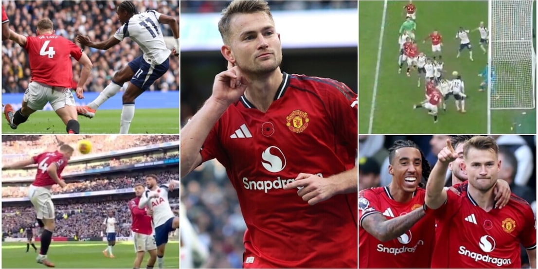 De Ligt, dalla sfortuna alla staccata decisiva: lo United si rialza al 96'