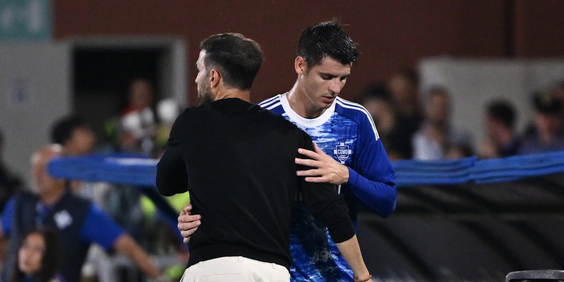 Fabregas 'difende' Morata: "Non parlo di Mina, dovrebbe farlo l'arbitro" Fabregas 'difende' Morata: "Non parlo di Mina, dovrebbe farlo l'arbitro"