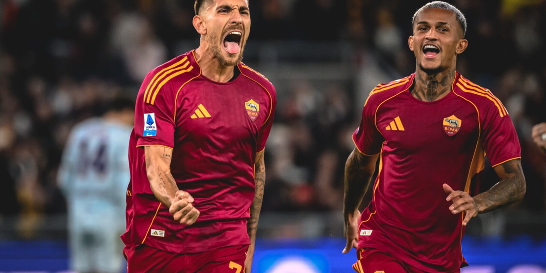 Pellegrini e Celik mandano la Roma in vetta: festa all'Olimpico, Udinese ko