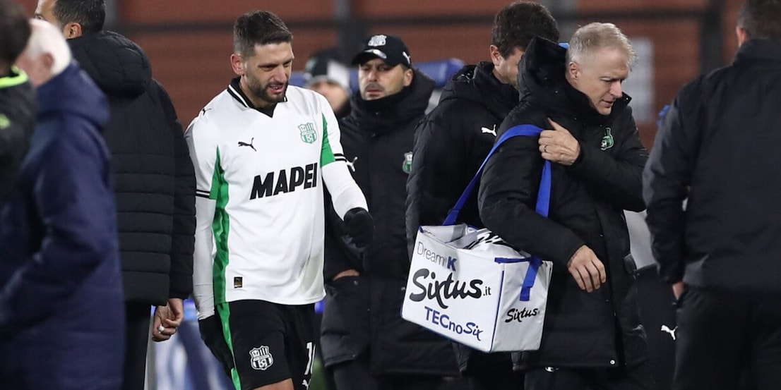 Berardi si ferma, infortunio per la stella del Sassuolo: cosa è successo
