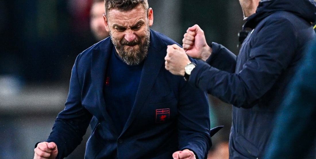 Genoa-Verona, De Rossi: "Felici, ma non cambia nulla". Brutta aria Zanetti: "Non so se rimarrò"