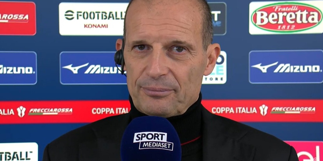 Allegri: "Chi vince ha sempre ragione. Dispiace uscire dalla Coppa Italia ma non è un passo indietro" Allegri: "Chi vince ha sempre ragione. Dispiace uscire dalla Coppa Italia ma non è un passo indietro"