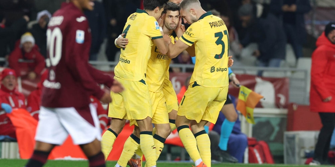 Vlasic-Zapata, il Toro spaventa il Milan poi crolla: segna Rabiot, doppio Pulisic