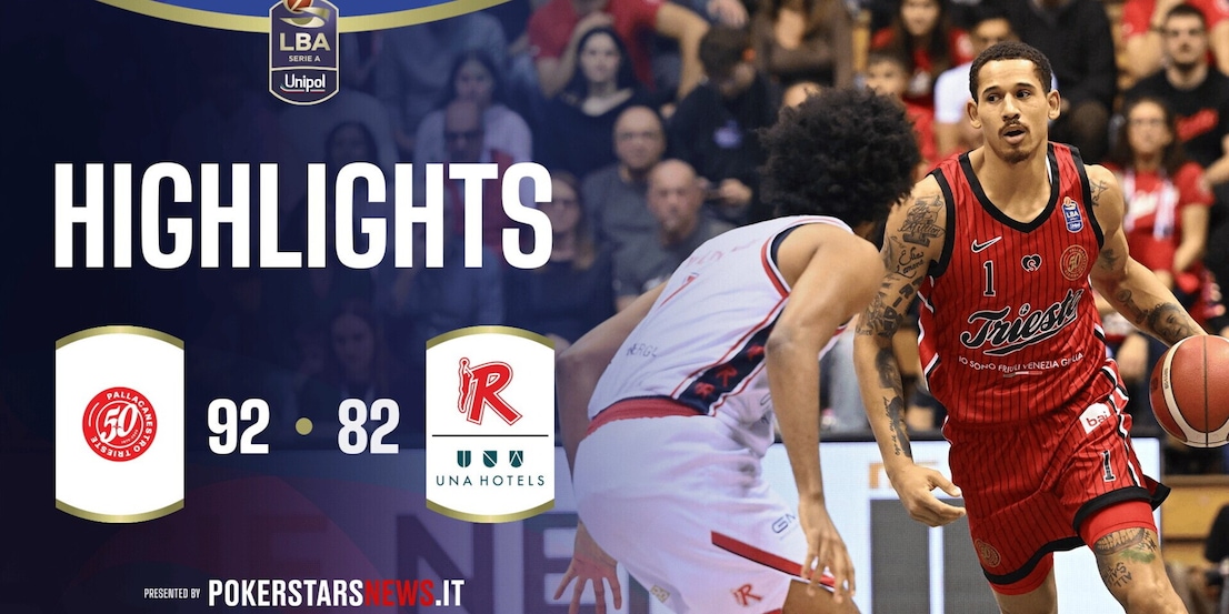 Pallacanestro Trieste - UNA Hotels Reggio Emilia  | PokerstarsNews Highlights Serie A Unipol 2025/2026