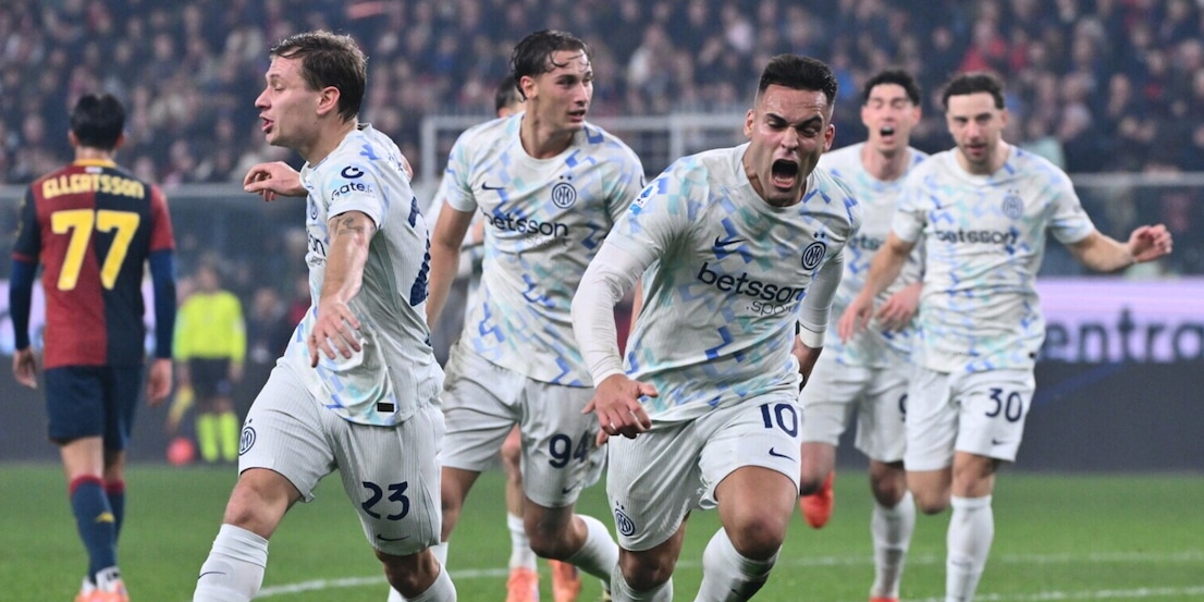 Bisseck e Lautaro firmano la vittoria Inter con il Genoa: Chivu sorpassa Milan e Napoli, al comando da solo!