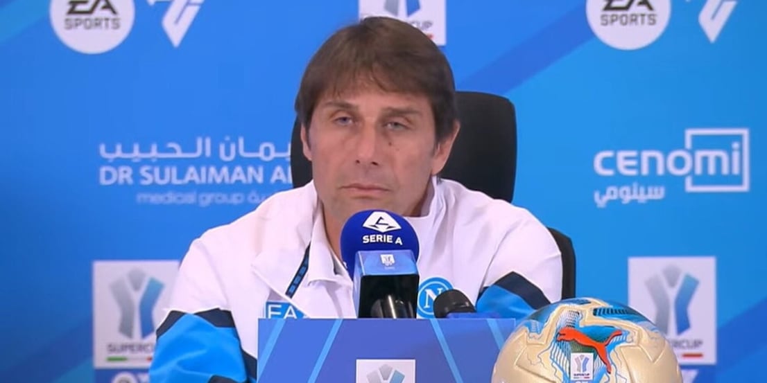 Conte: "Lobotka e Lukaku, la verità sulle condizioni. Il Napoli si gioca il trofeo, pronti per il Milan" Conte: "Lobotka e Lukaku, la verità sulle condizioni. Il Napoli si gioca il trofeo, pronti per il Milan"