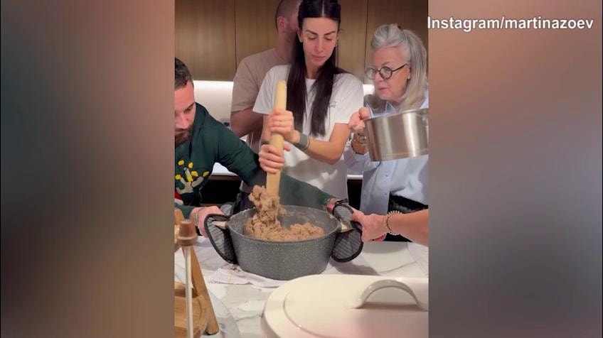 Natale 2025, Bonucci e la moglie ai fornelli: c'è anche Perin