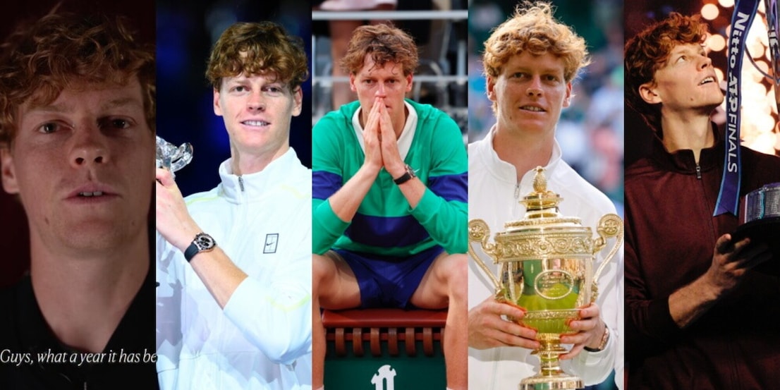 Sinner parla: "Anno incredibile, oltre i risultati vedo un'altra cosa". E Alcaraz reagisce così