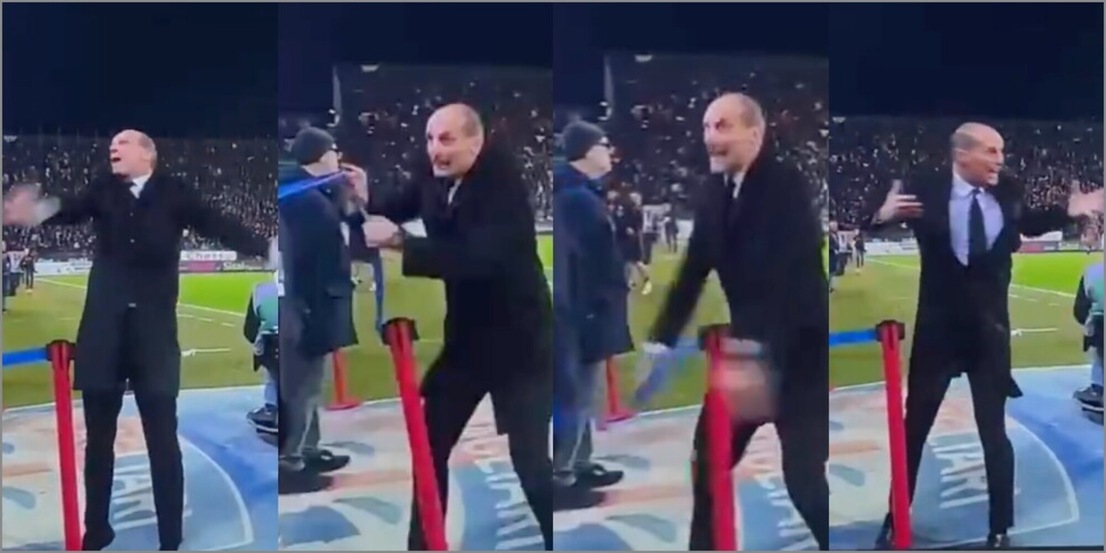 L'Allegri furioso: la reazione sul finale di Cagliari-Milan è virale