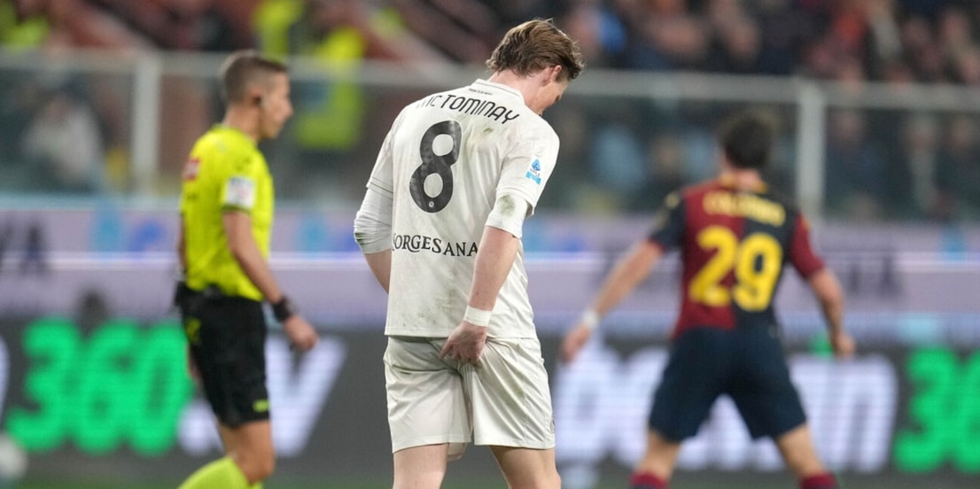 McTominay non ce la fa: salta Napoli-Como di Coppa Italia