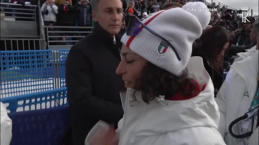 Oro Brignone, i complimenti di Mattarella