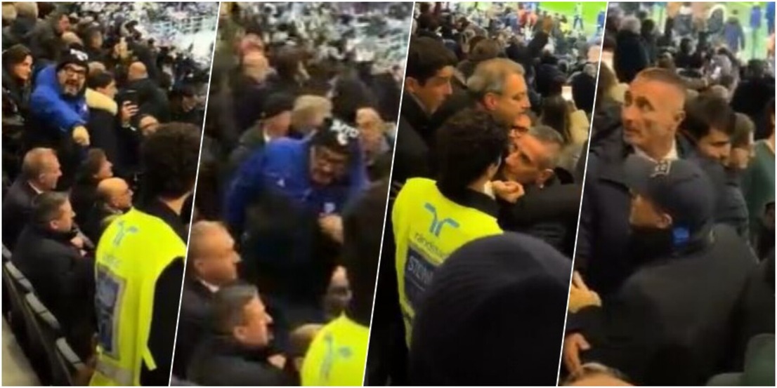Dirigenza Juve insultata e costretta a lasciare la tribuna: lo stile della Milano sponda Inter