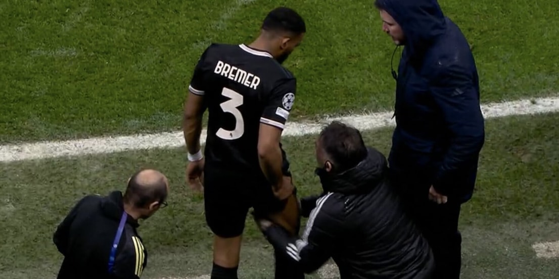 Bremer infortunato, lascia il campo per Gatti: cosa è successo durante Galatasaray-Juve