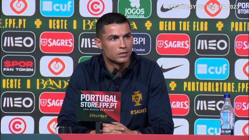Cristiano Ronaldo in Spagna per recuperare dall'infortunio