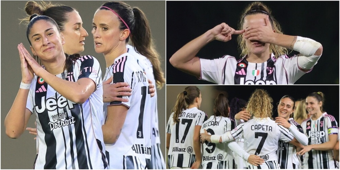 Beccari e Capeta scatenano lo show: gol ed esultanze, Juve Women a un passo dalla finale di Coppa Italia