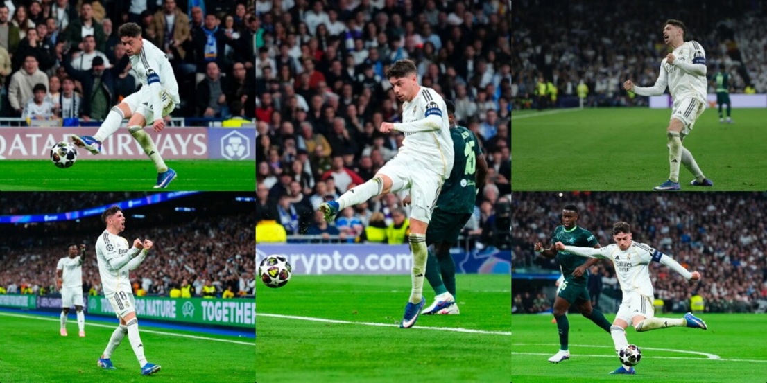 Valverde alla Benzema, segna in tutti i modi: tripletta mostruosa a Donnarumma!
