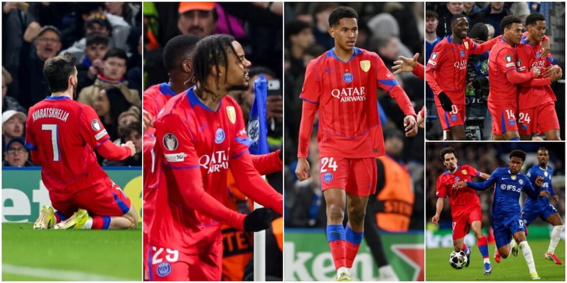 Psg scatenato, anche a Londra non c'è storia per il Chelsea: 3-0, Mayulu, è finita