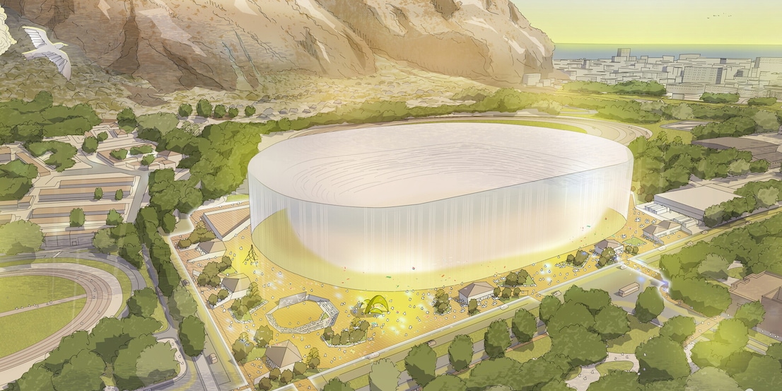 Il Palermo e Populous collaborano al progetto del nuovo stadio Renzo Barbera