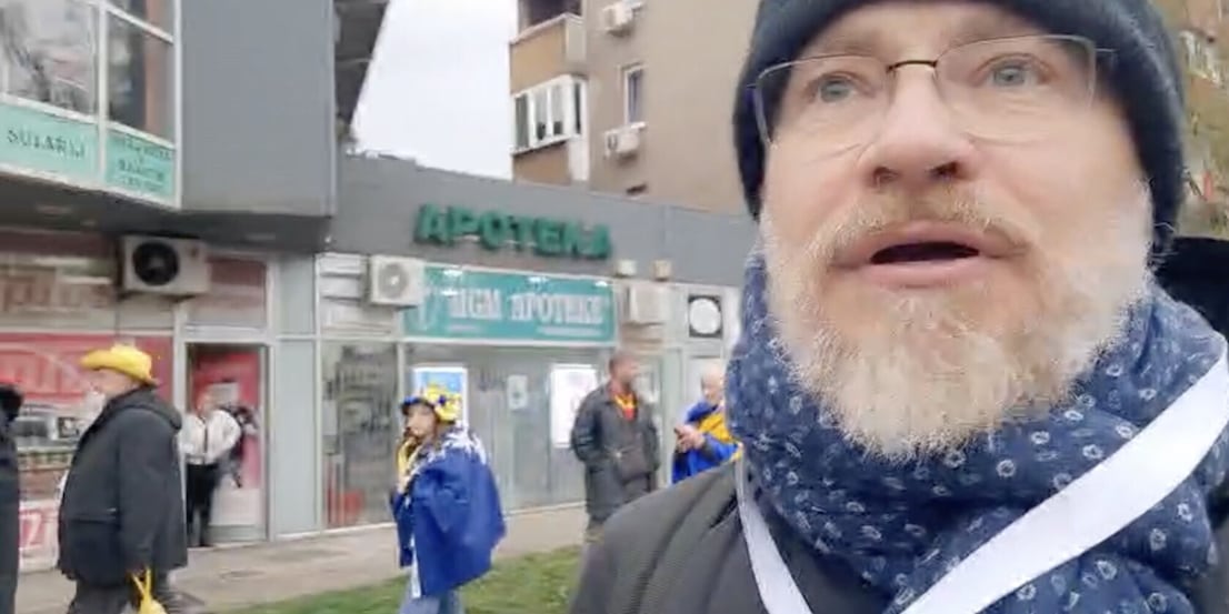 Bosnia-Italia: fuori dallo stadio con i tifosi. Spunta un "Forza Juve»