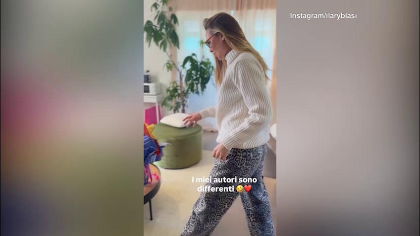 Pasqua, Ilary Blasi riceve delle uova speciali