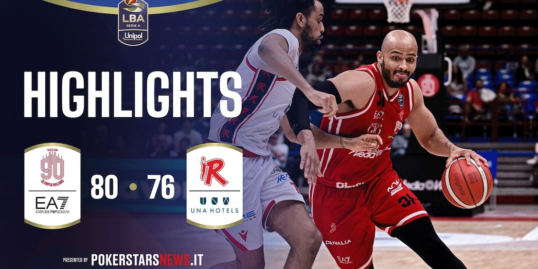 EA7 Emporio Armani Milano - UNA Hotels Reggio Emilia | PokerstarsNews Highlights Serie A Unipol 2025/2026