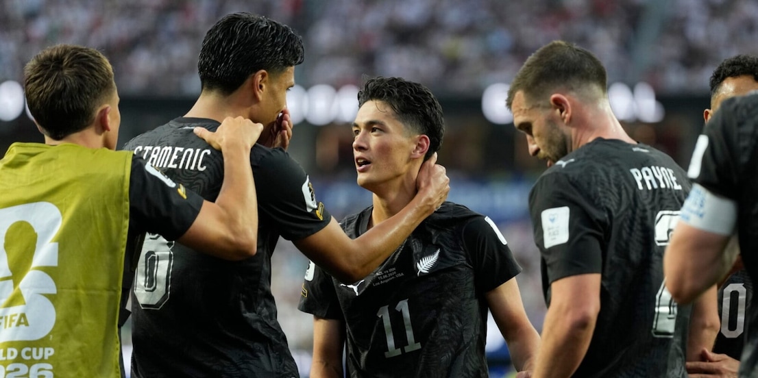 Alla Nuova Zelanda non basta la doppietta di Just: 2-2 al debutto contro l'Iran