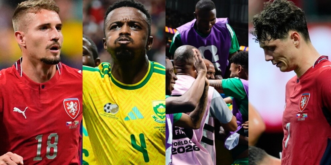 Sadilek la apre, Mokoena la riprende nel finale: pari tra Repubblica Ceca e Sudafrica