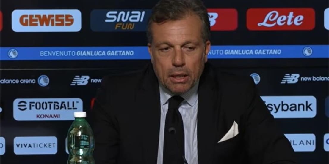 Giuntoli: "Migliorato in poco tempo il modo di pensare dell'Atalanta". Su Sarri: "L'acquisto più..."