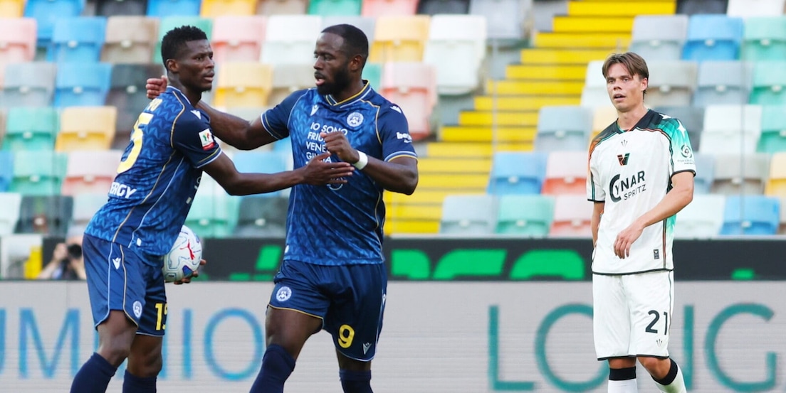 Doppio Bayo, ribaltato il Venezia: Sagrado non basta, Atalanta-Udinese agli ottavi di Coppa Italia