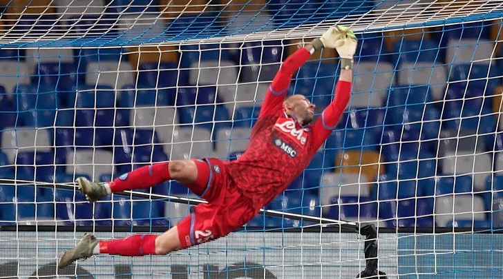 Napoli-Juve, Ospina non ci sarà