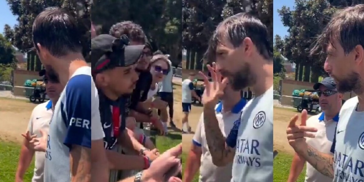 Acerbi &quot;Io matto, ti sfondo di botte&quot;: il tifoso Psg provoca col 5-0