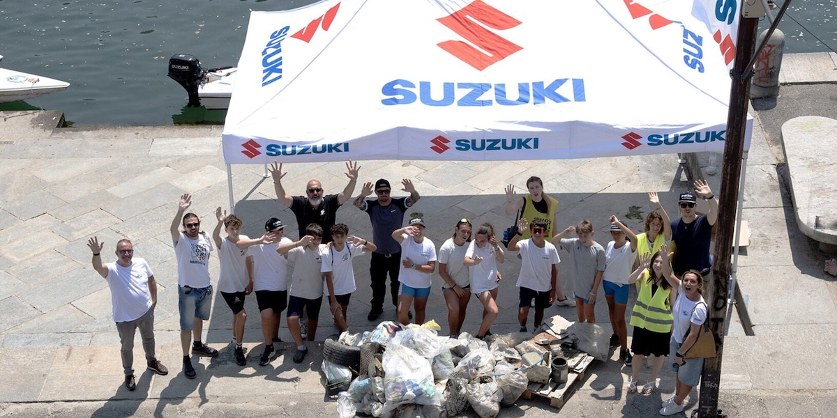 “Insieme per un Po pulito”: Suzuki, la città di Torino e la Federazione Italiana Canottaggio uniti per l’ambiente