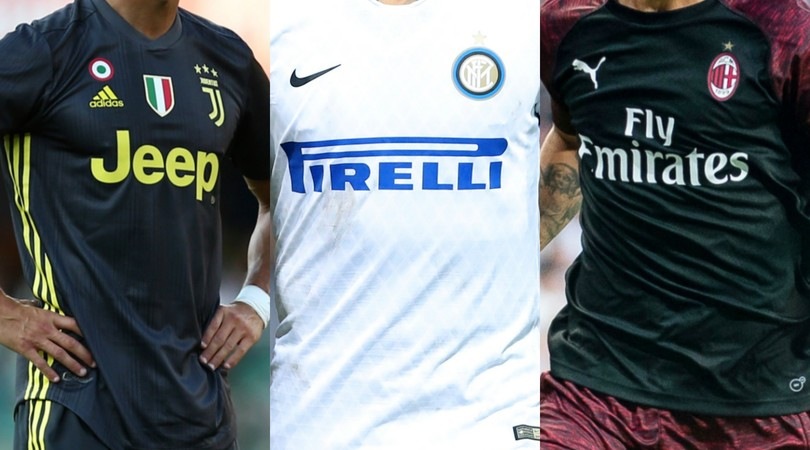 Sponsor di maglia di Serie A: ecco chi incassa di più