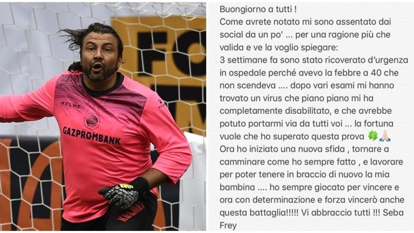 Sebastian Frey, rivelazione choc: «Stavo per morire»