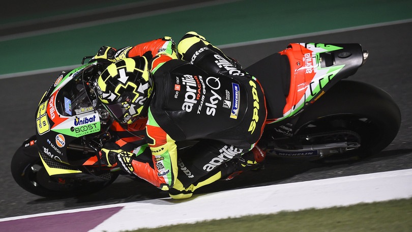 MotoGp Aprilia, Iannone: «Possiamo migliorare ancora»