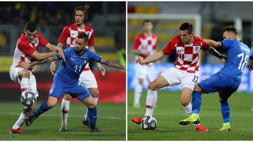 L'Italia Under 21 domina un tempo, ma con la Croazia è 2-2