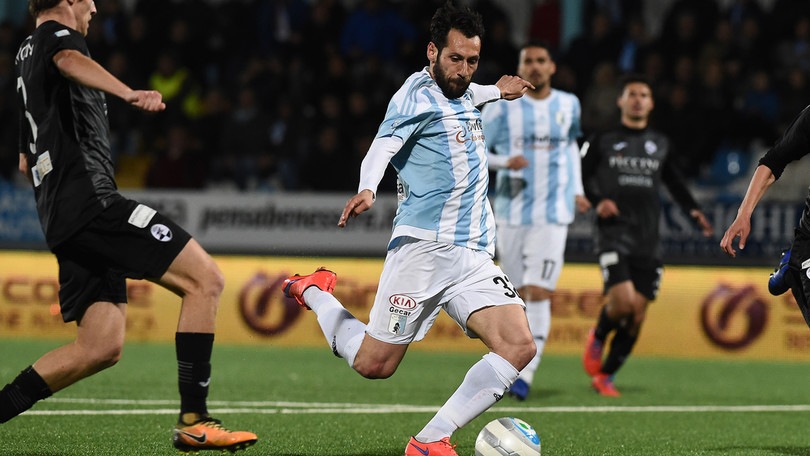 Serie C, Virtus Entella-Lucchese 1-1: in rete Lombardo e Paolucci