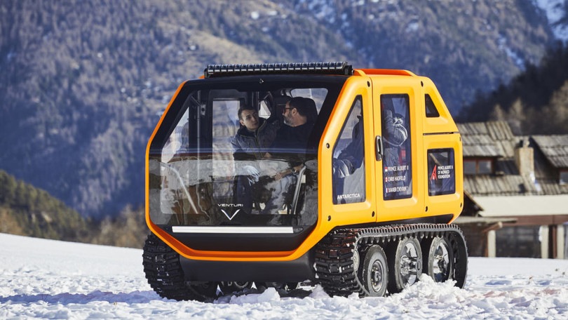 Venturi Antarctica, l’elettrica per l’esplorazione polare