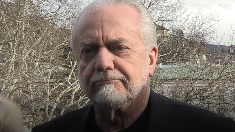 Napoli, De Laurentiis: «San Paolo? Aspettiamo la chiamata del Comune»