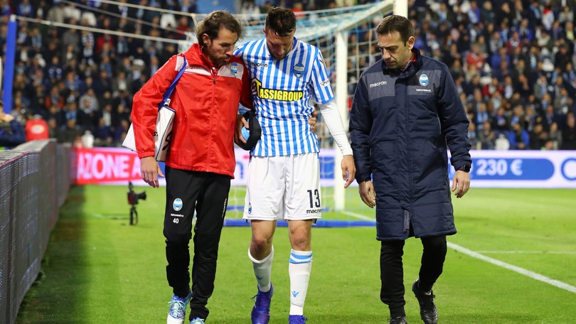 Spal, lesione al menisco per Regini: sarà operato