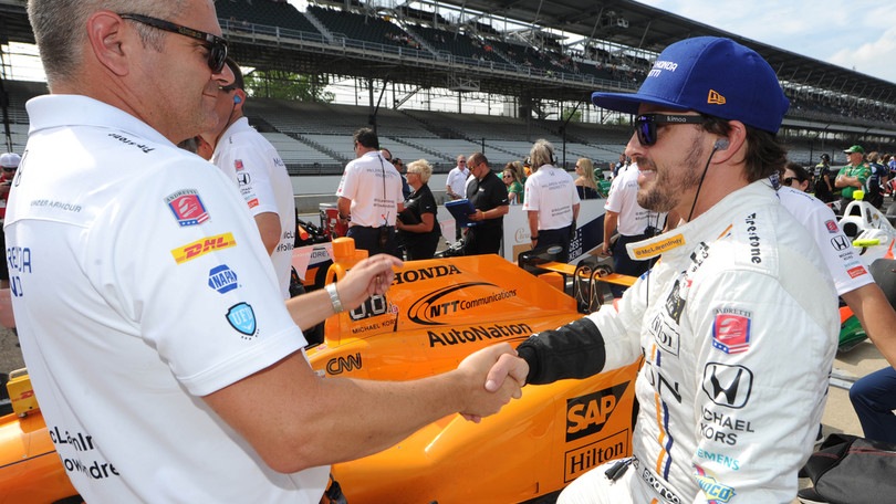 F1, primi test di Indy500 per Alonso