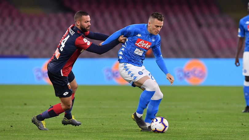 Serie A Napoli-Genoa 1-1, il tabellino
