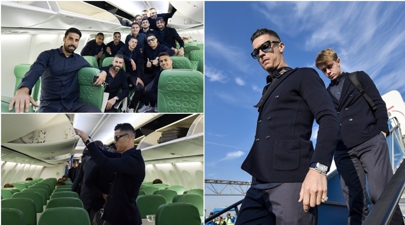 La Juve è ad Amsterdam: foto di gruppo prima dell'Ajax