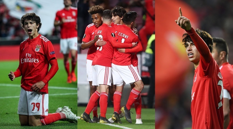 João Félix, il più giovane a segnare una tripletta in Europa League