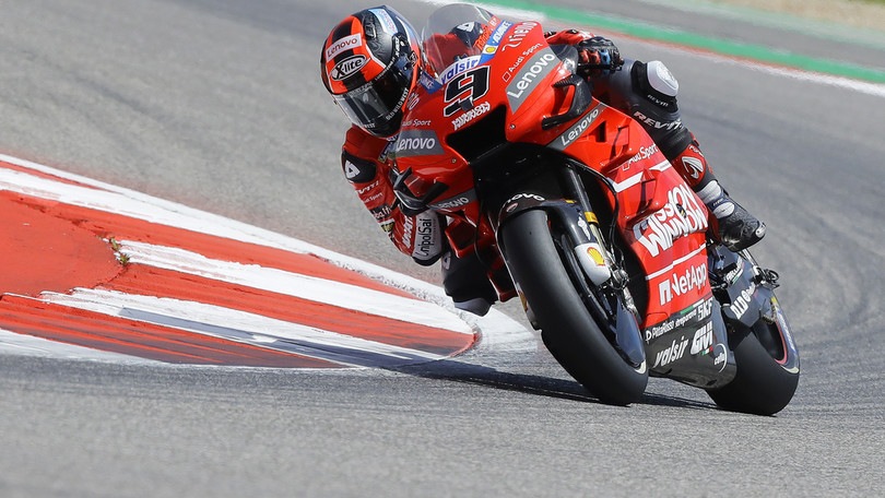 MotoGp Ducati, Petrucci: «Buon risultato in Texas»